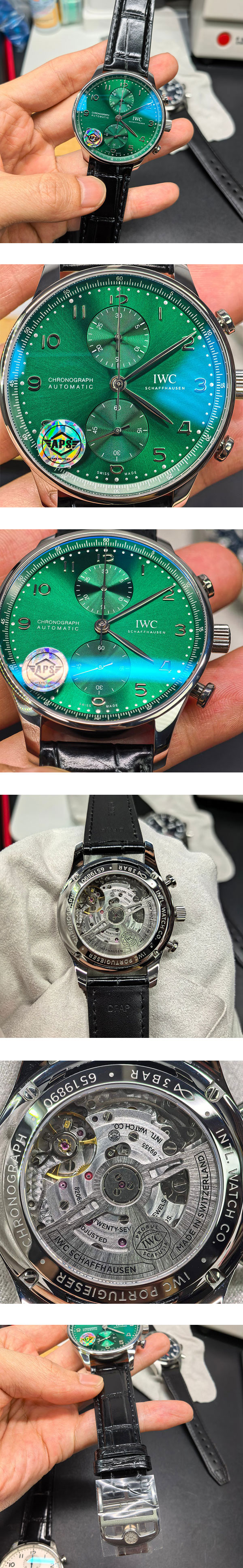 【APS製造 話題商品】IWC インターナショナルウォッチカンパニー ポルトギーゼ クロノグラフ IW371615 スーパーコピー時計